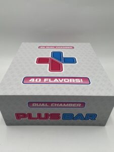 plus bar 2g disposable dual chamber