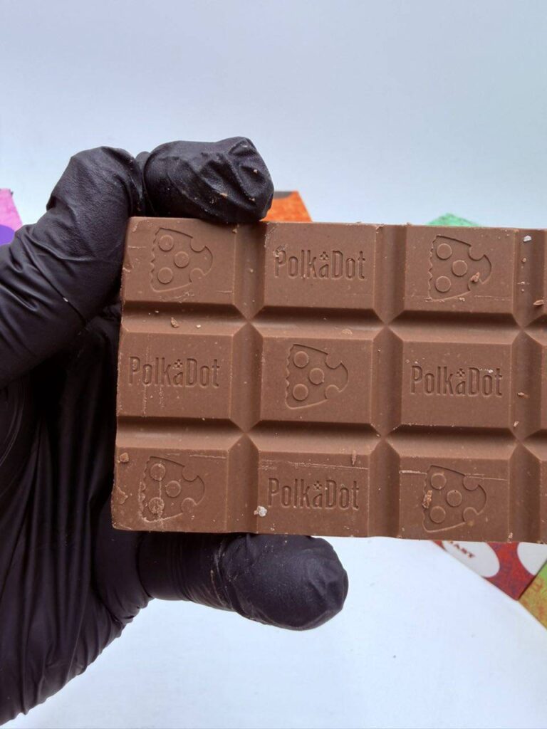 polkadot chocolate shrooms bars
