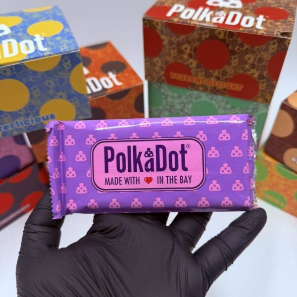 polkadot chocolate shrooms bars