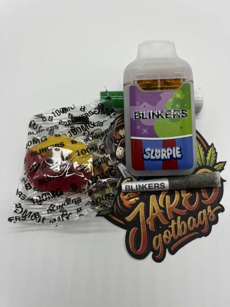 blinkers flip triple snack ice cream x slurpie 2g disposable