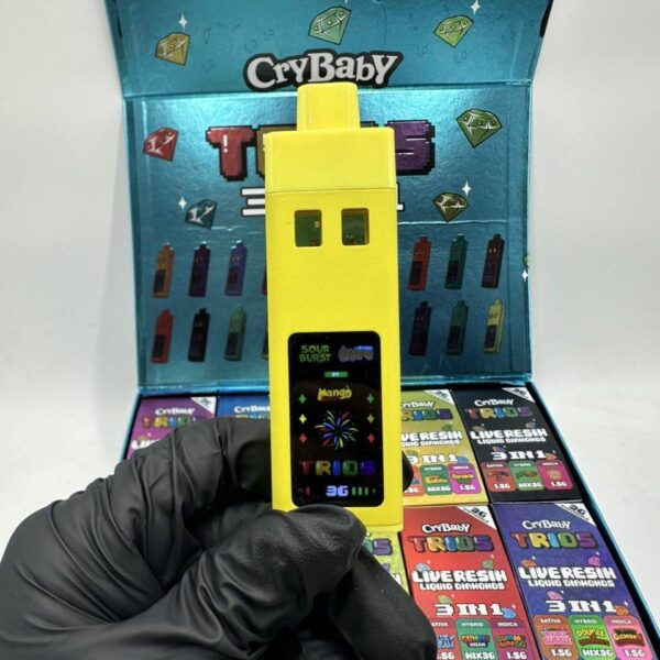 cry baby trios 3 in 1 disposable 3g