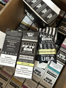 fifty bar 20k puffs disposable vape