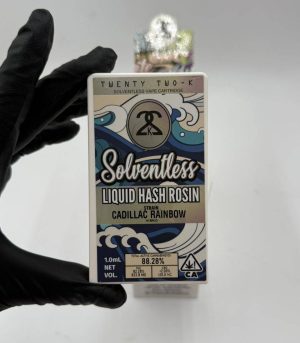 22k solventless vape cartridge